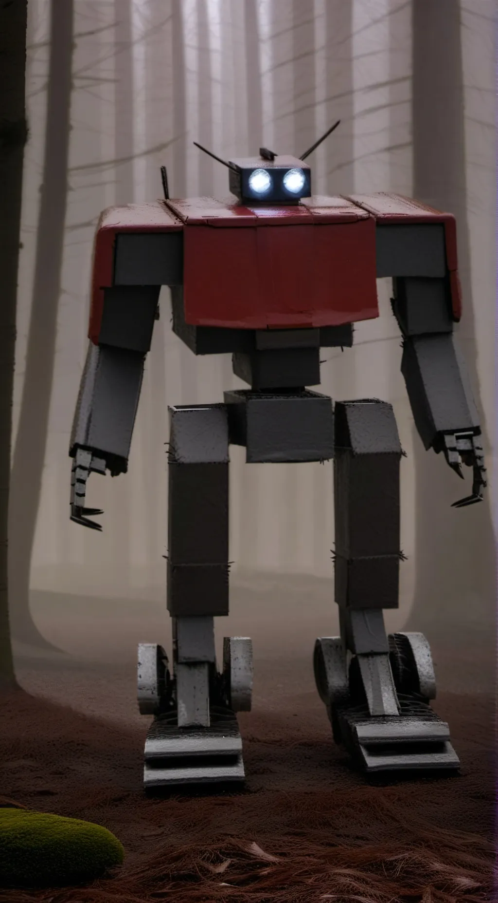 ai character: omega  background