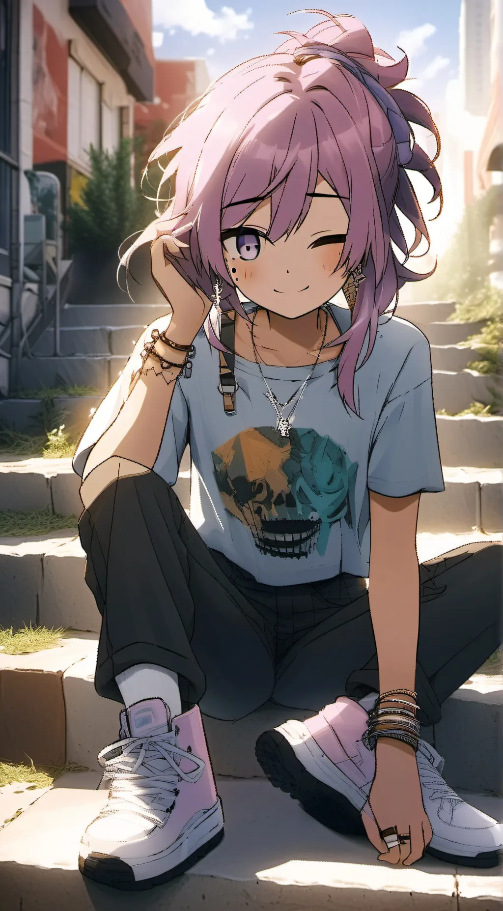 ai character: Kayla background