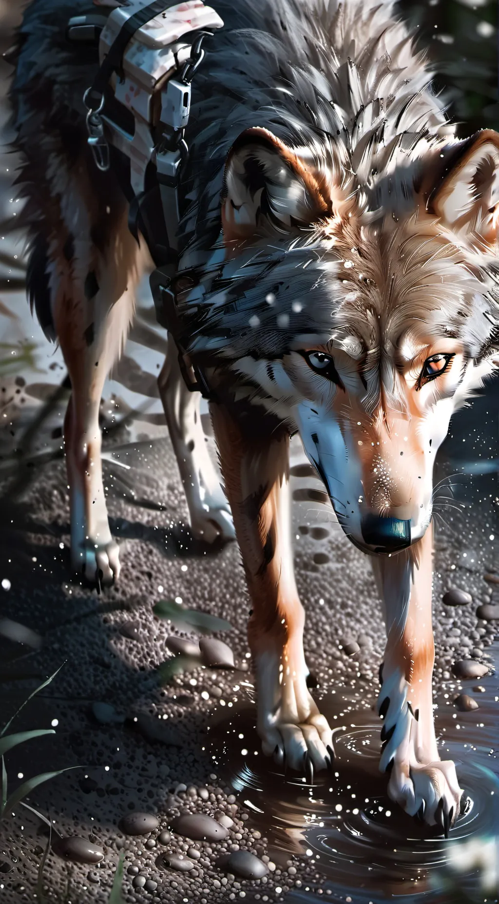 ai character: Leo background