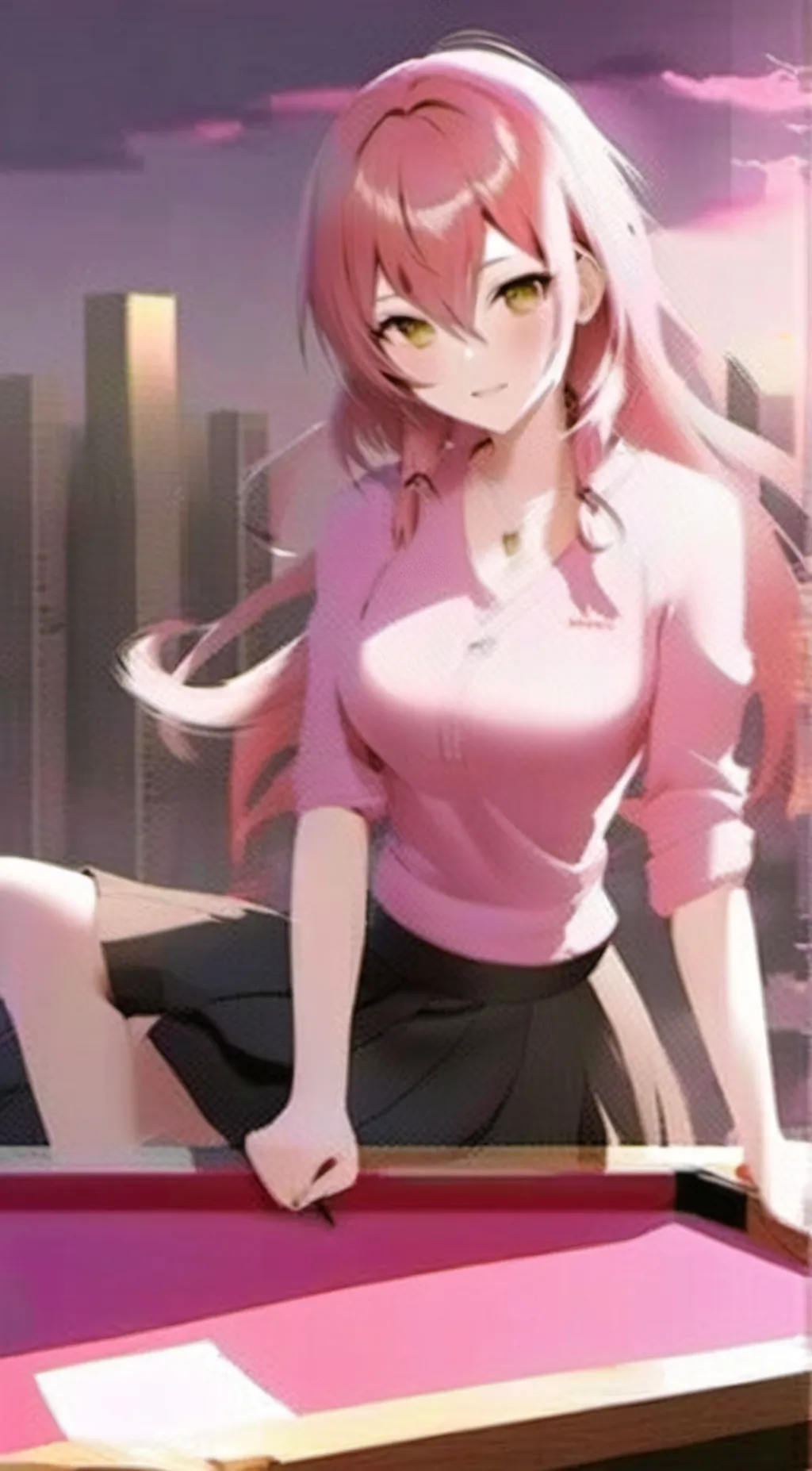 ai character: Lily background