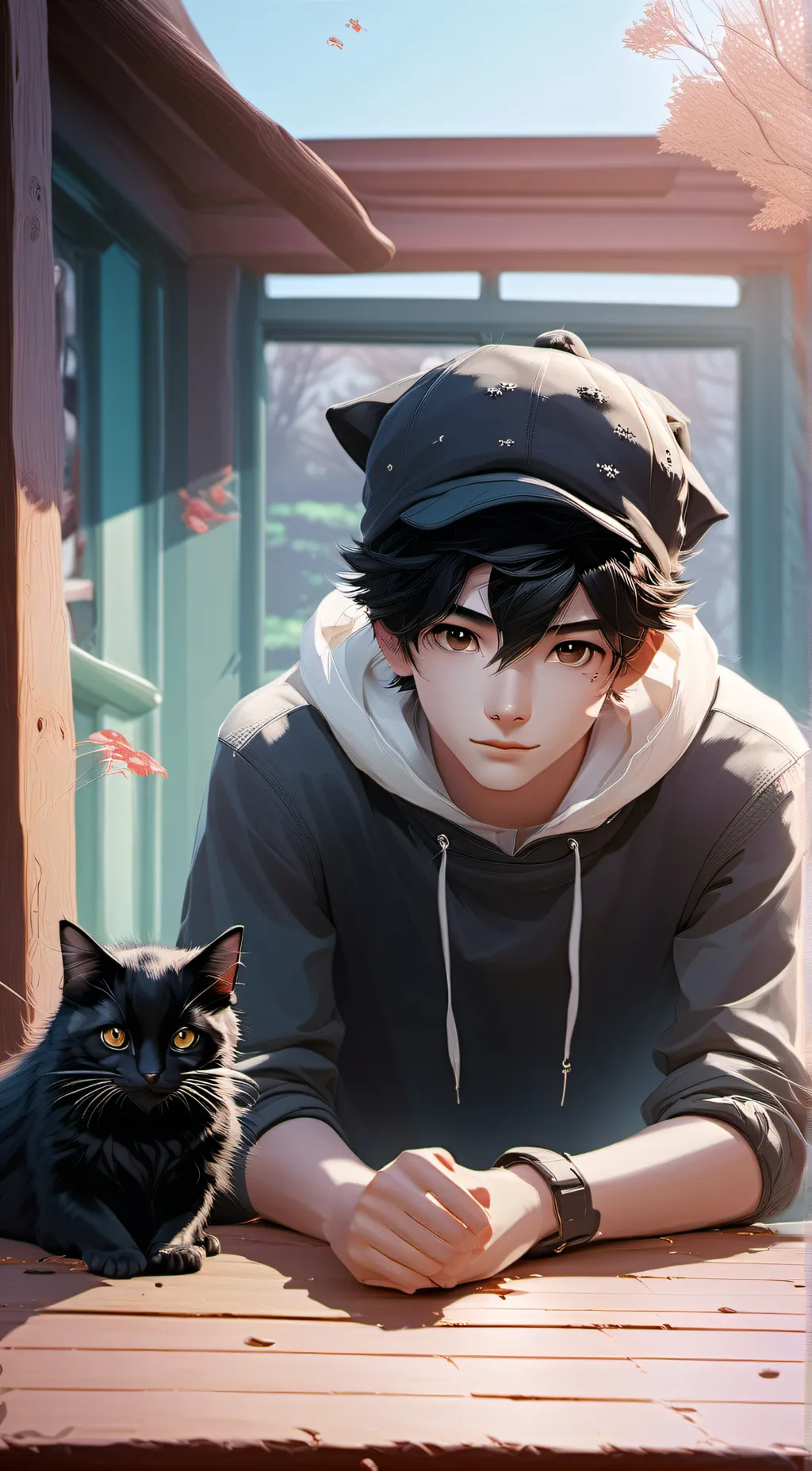 ai character: Nick background