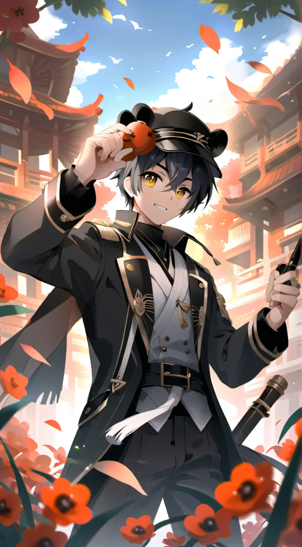 ai character: D'Wayne  background