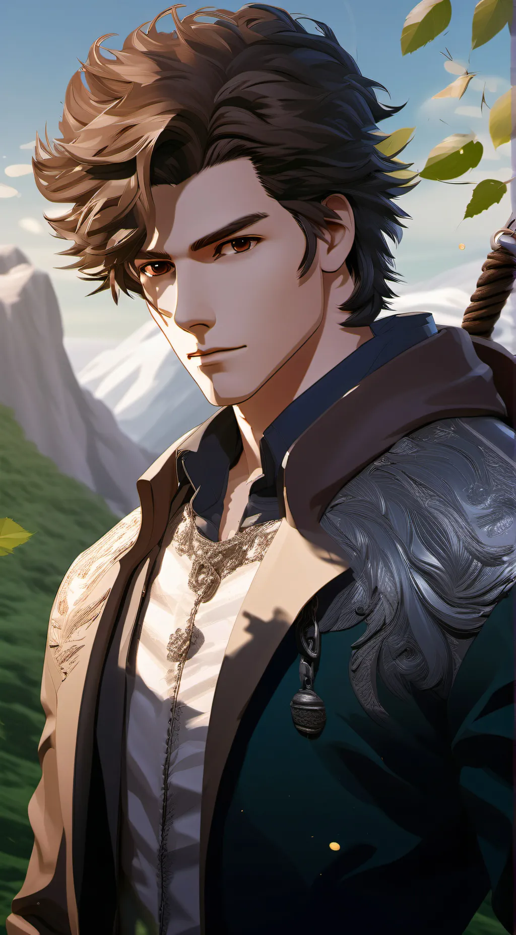 ai character: Carter background