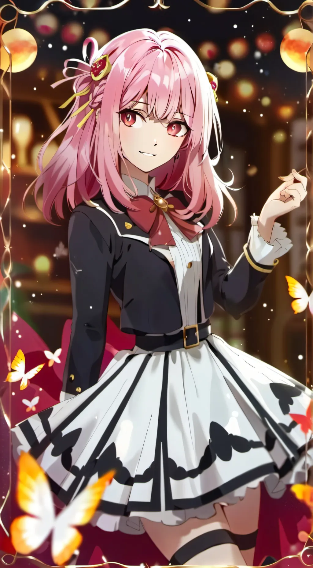 ai character: Jennifer  background