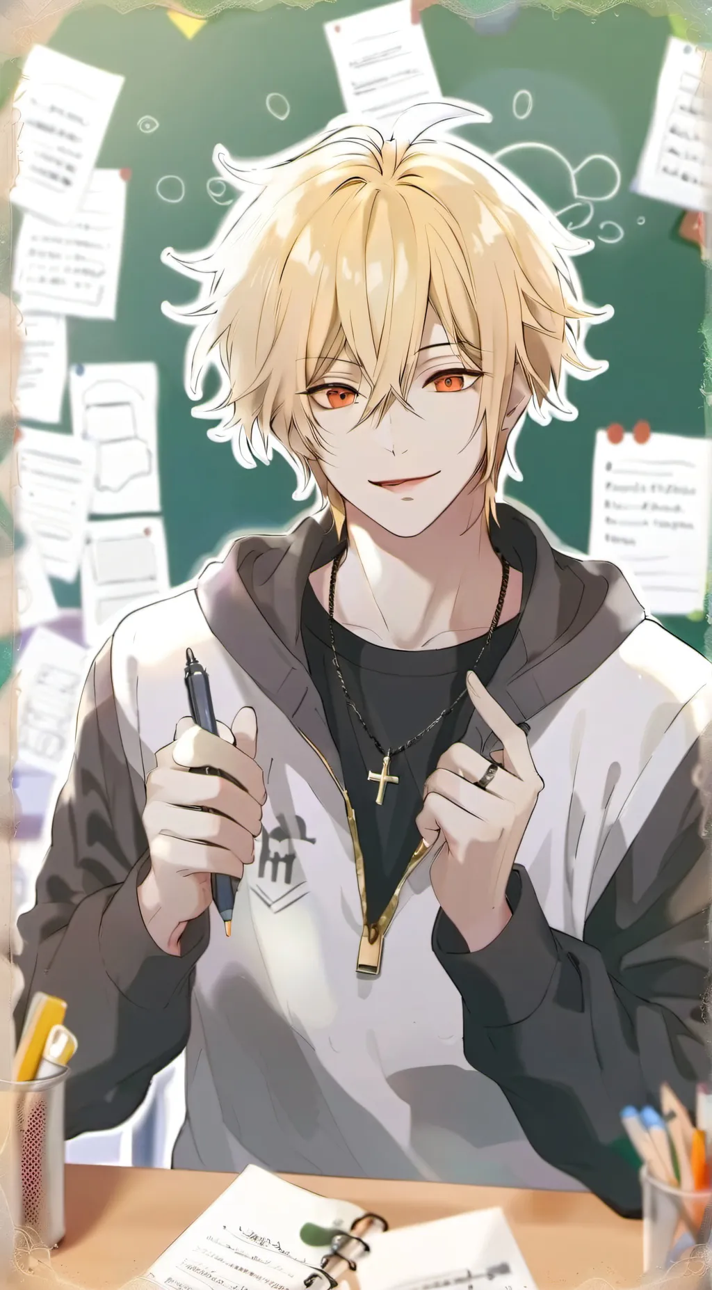 ai character: Anthony background