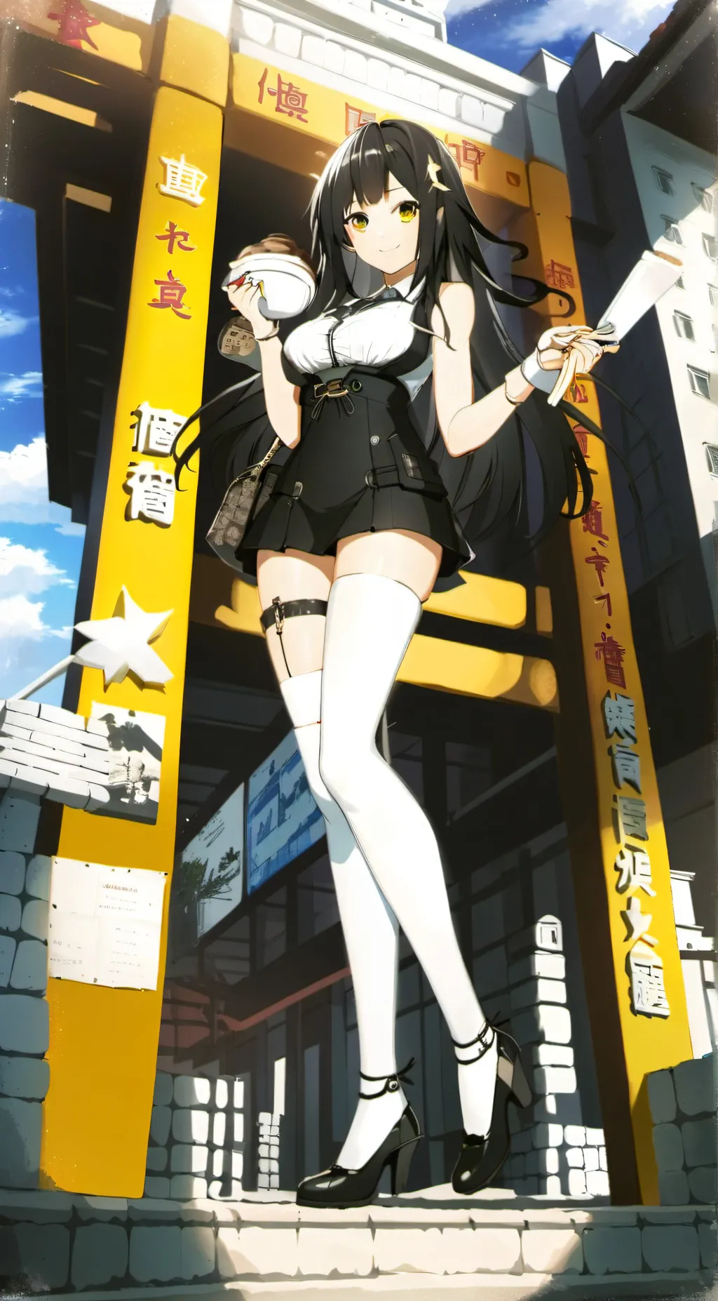 ai character: Nikky background