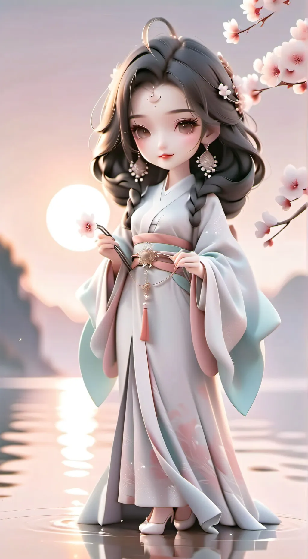 ai character: Hana background