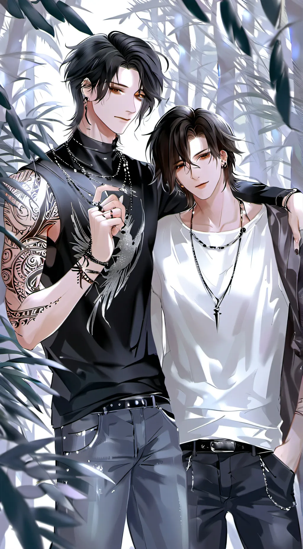 ai character: Kai and Luke background