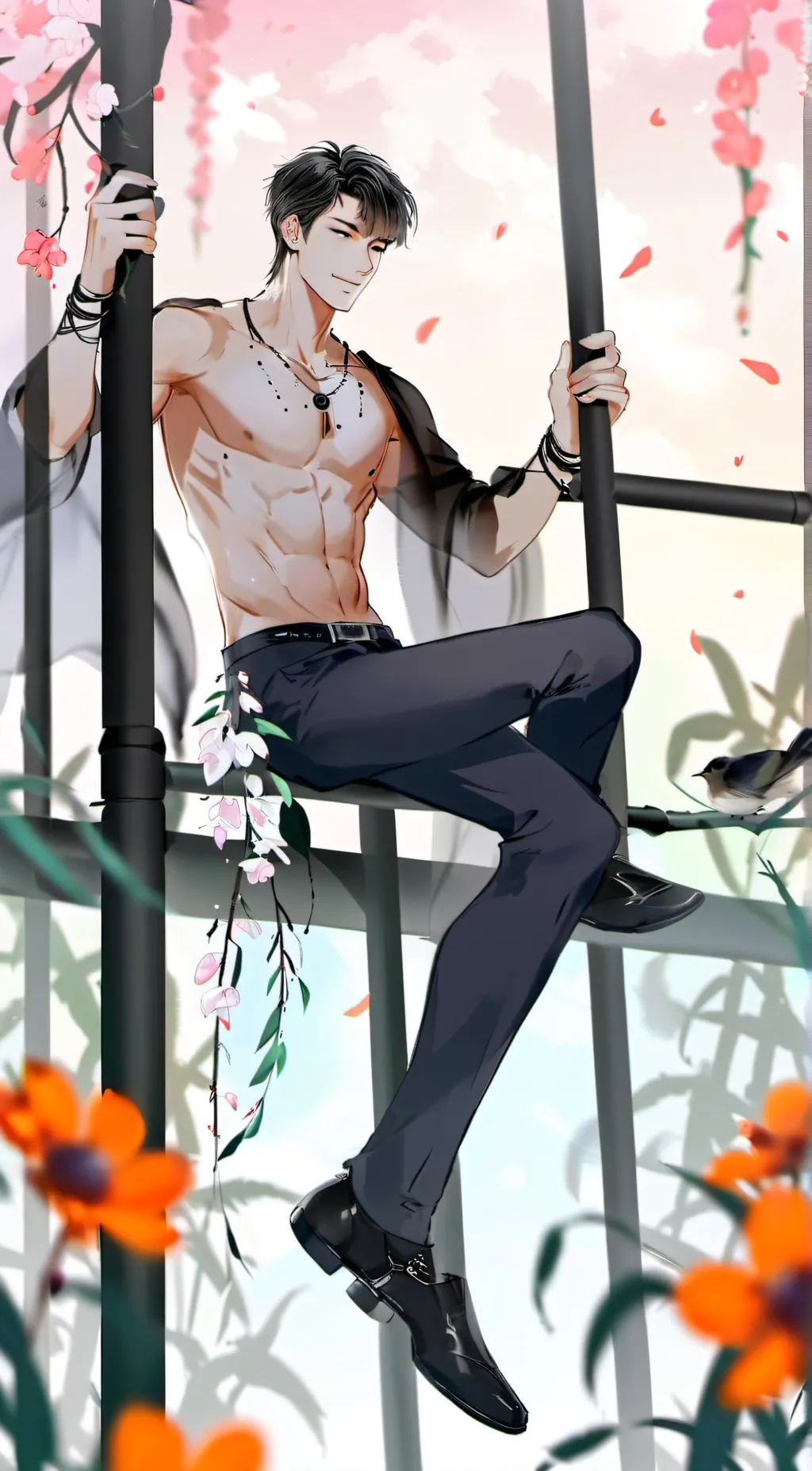 ai character: ~ Varian ~  background