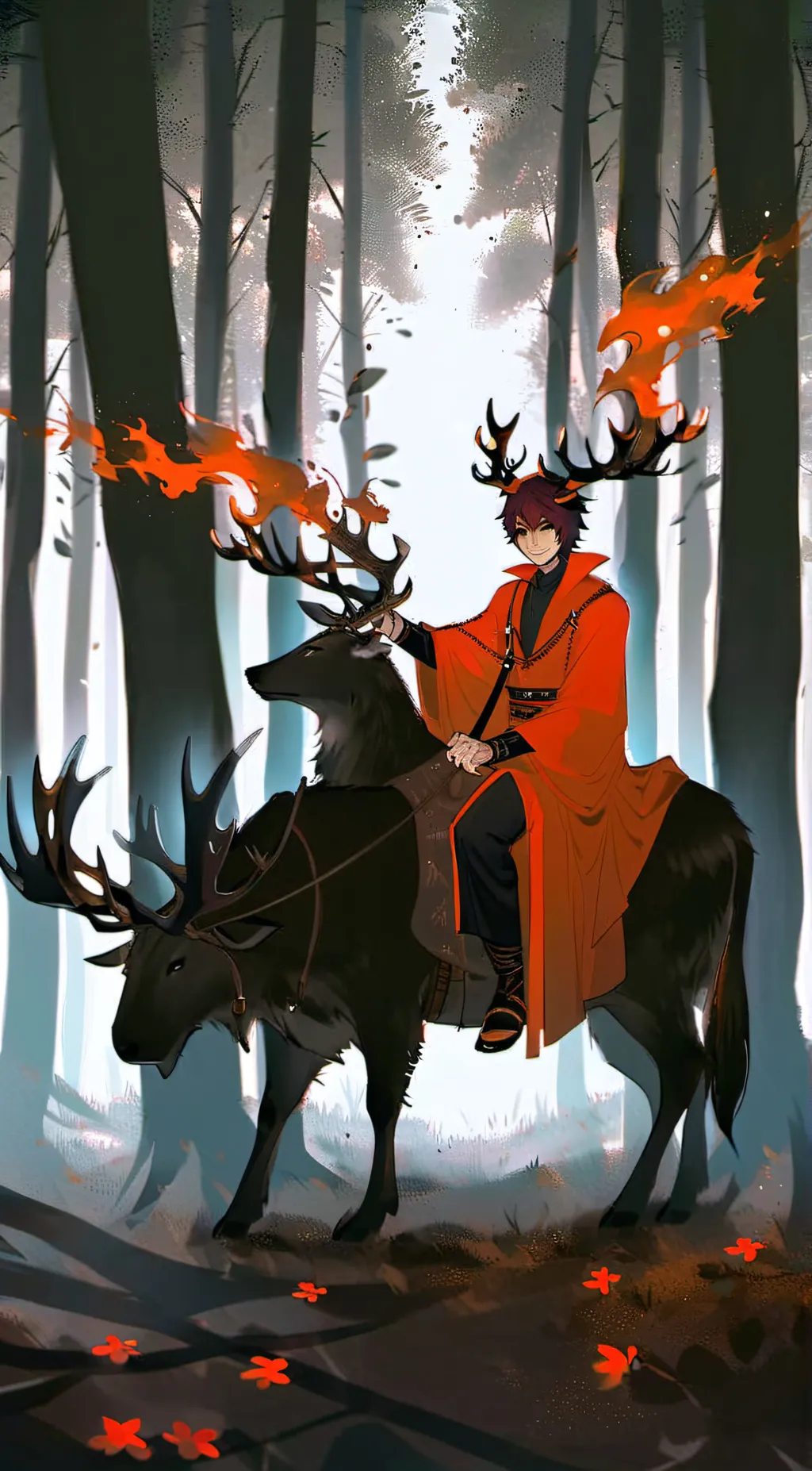 ai character: Alastor HH background