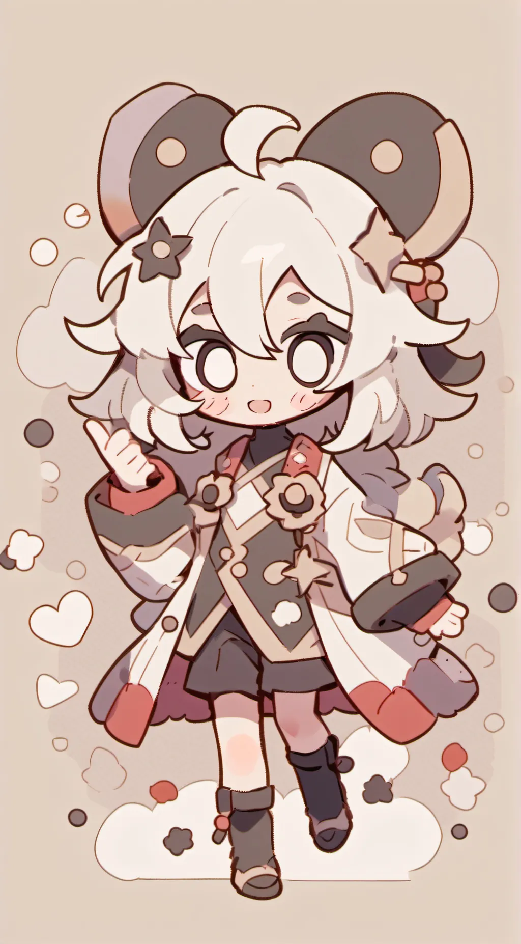 ai character: the happy friends  background