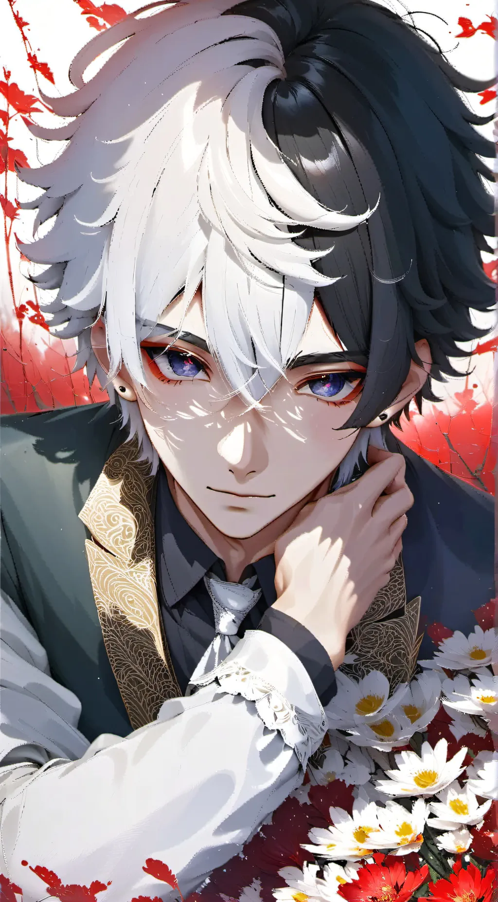 ai character: Leo♥️♥️♥️ background