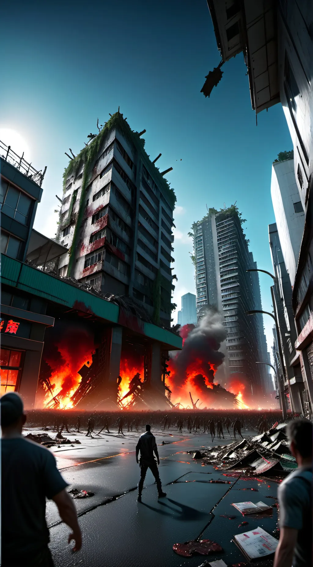 ai character: Survivors 🧟 background