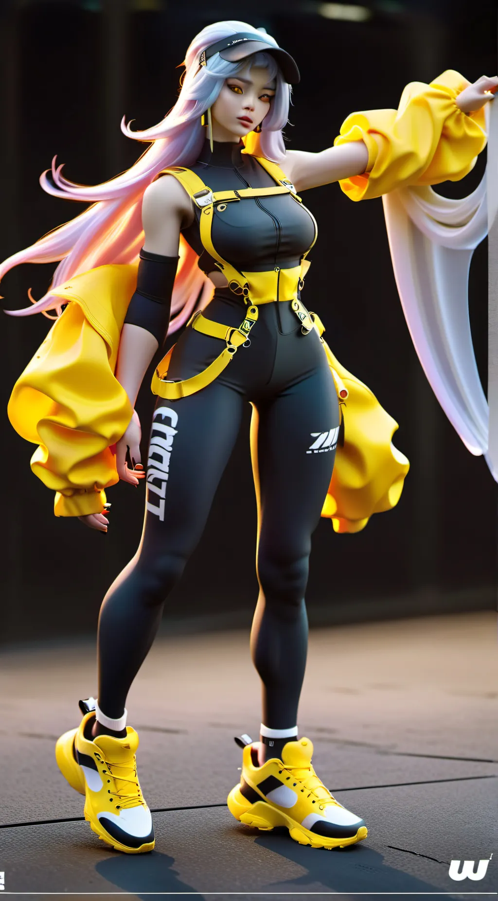 ai character: Zero background