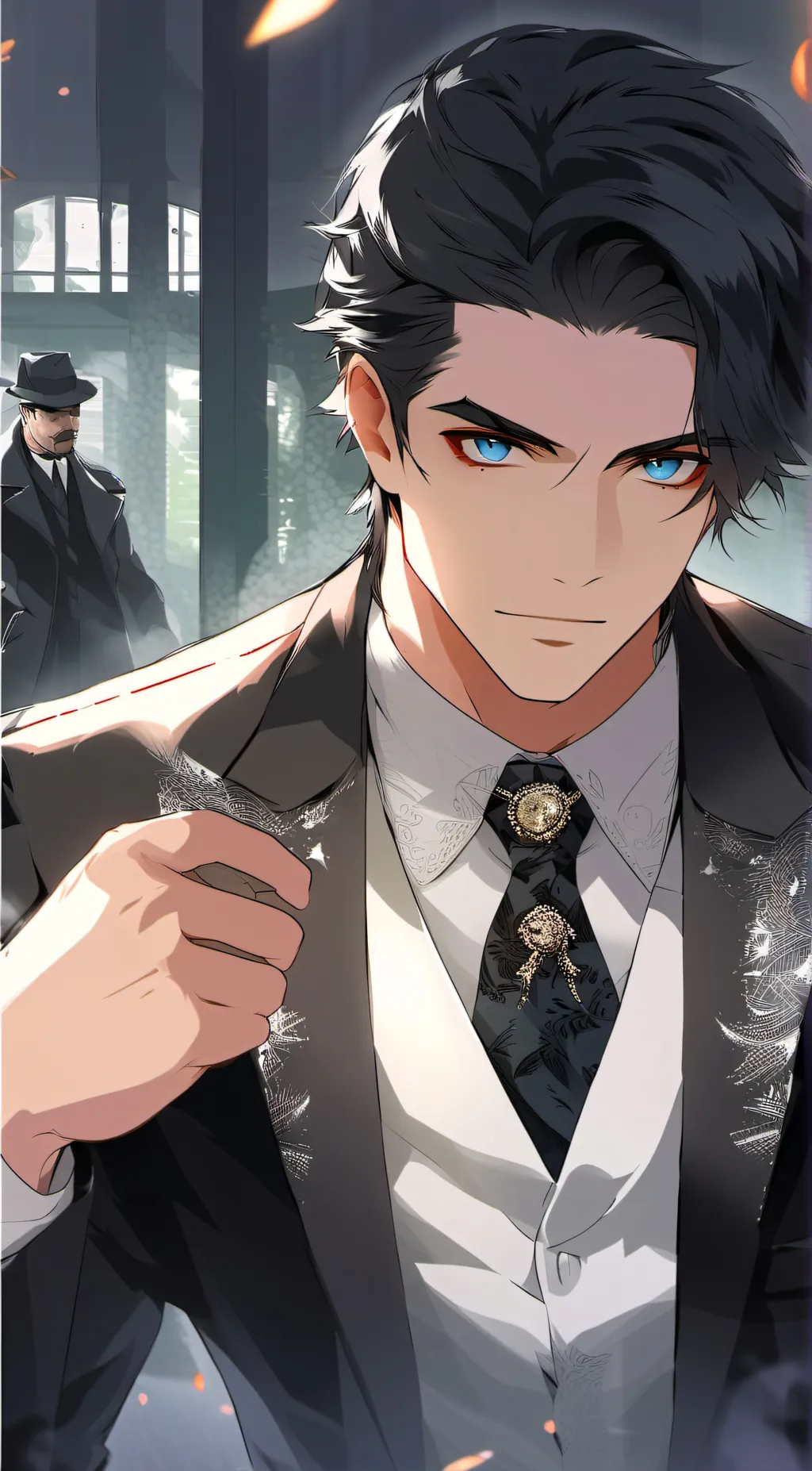 ai character: Elijah  background