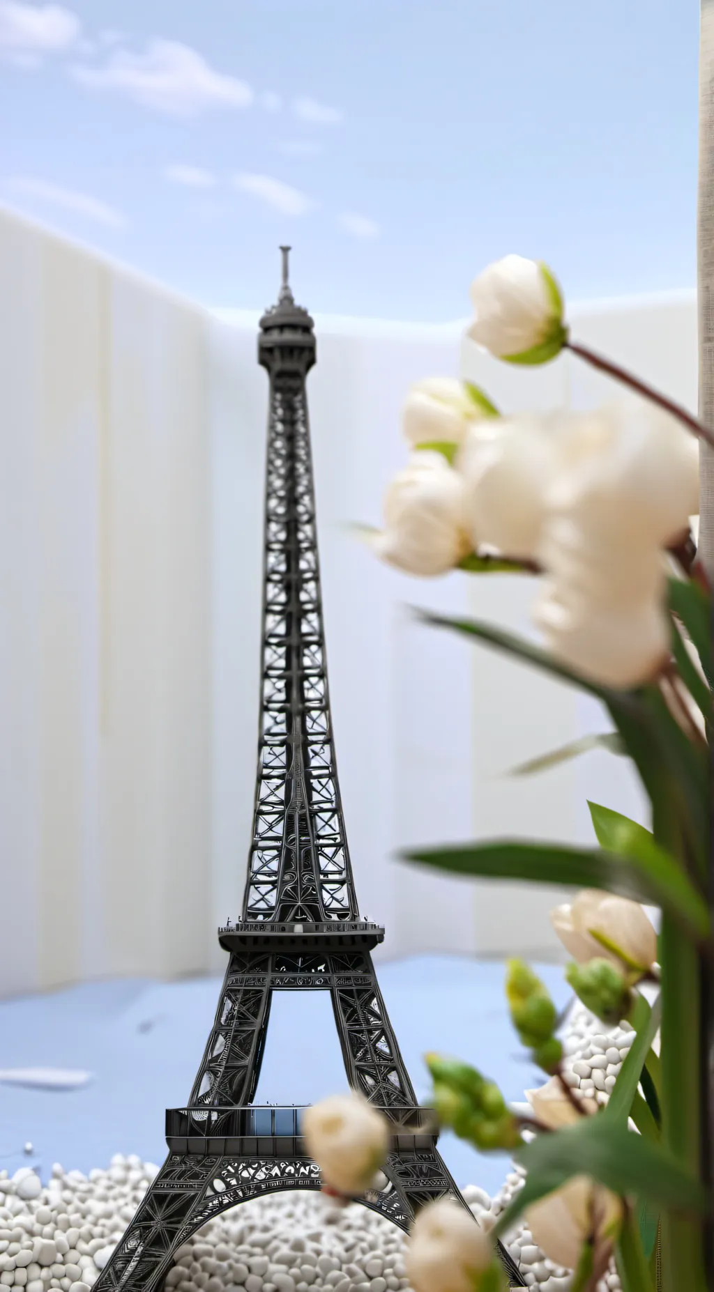 ai character: Paris background