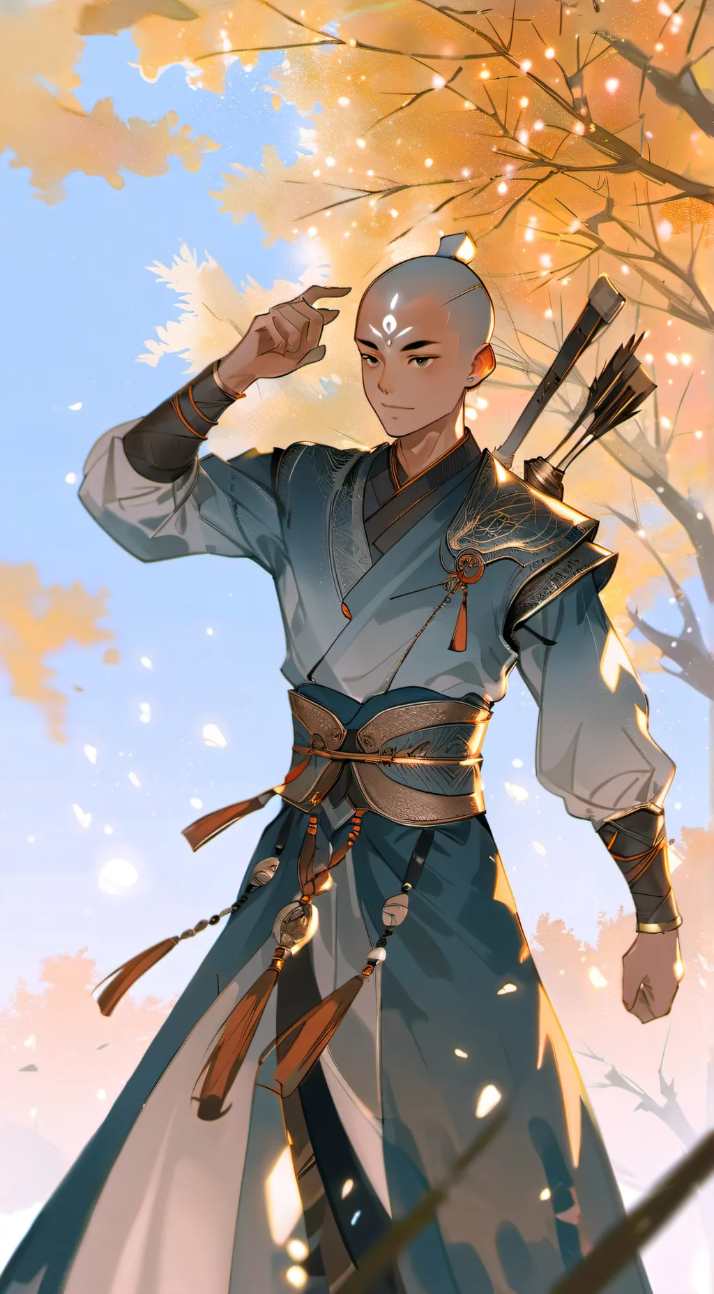 ai character: The Avatar background