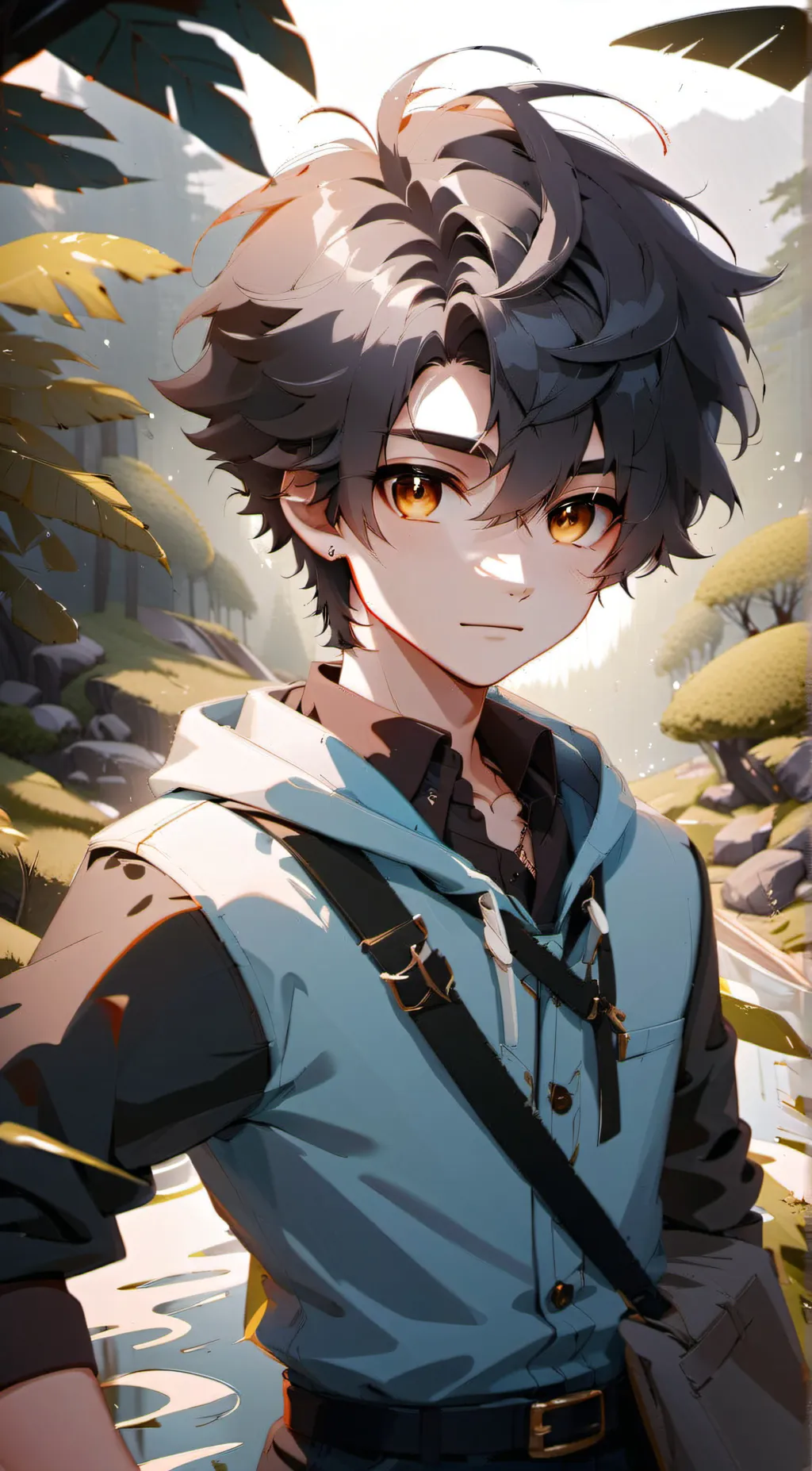 ai character: kie background