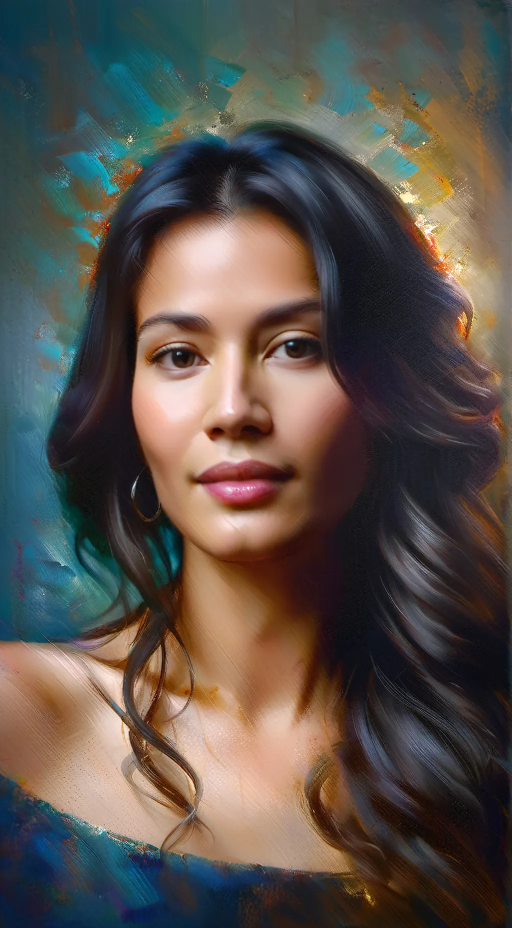 ai character: maca background