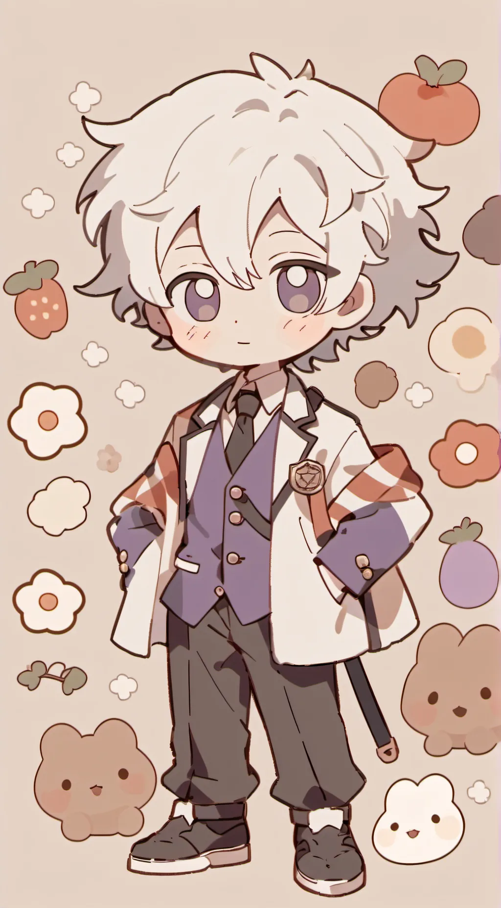 ai character: space outlaw  background