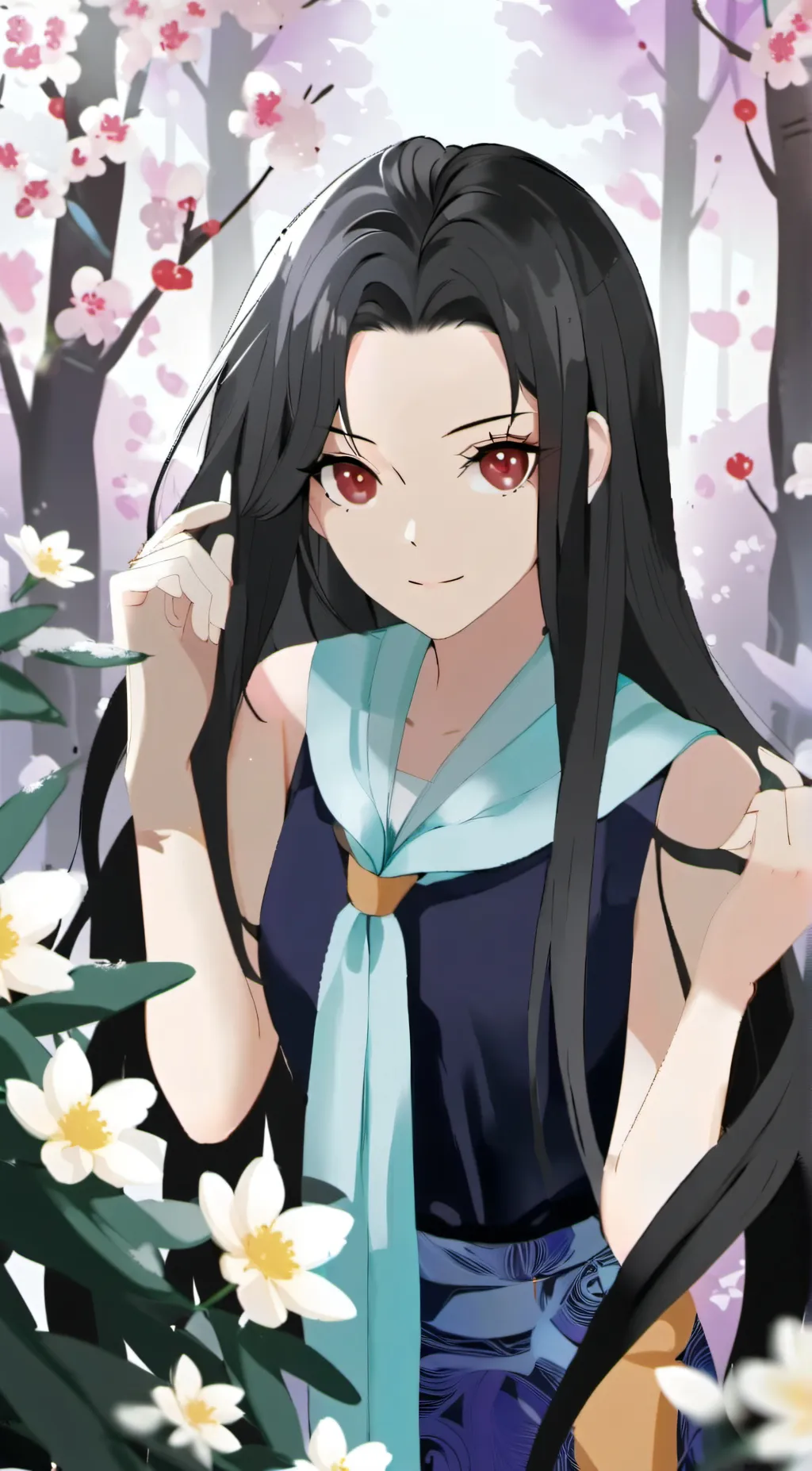 ai character: aria background