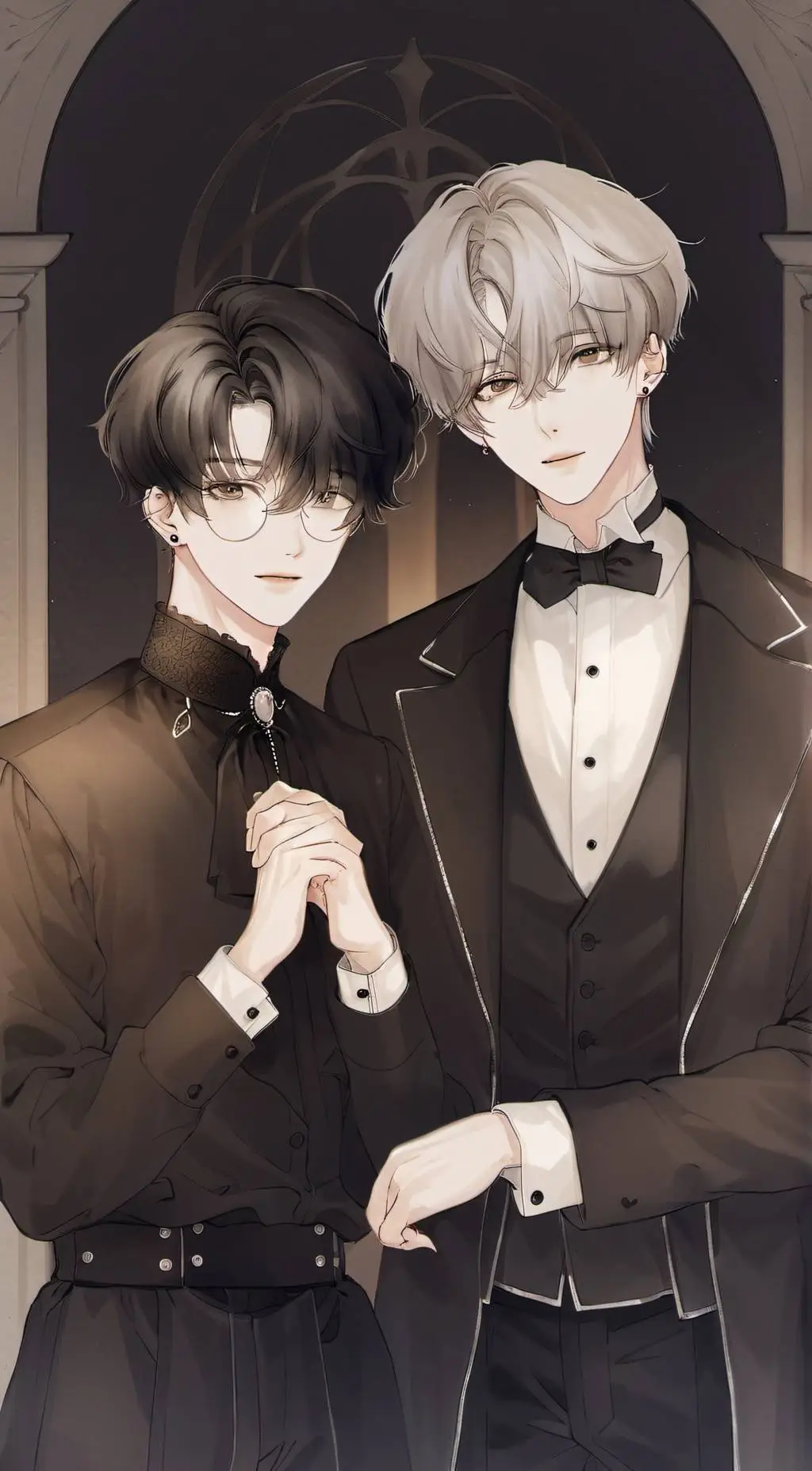 ai character: Luca and Eve background