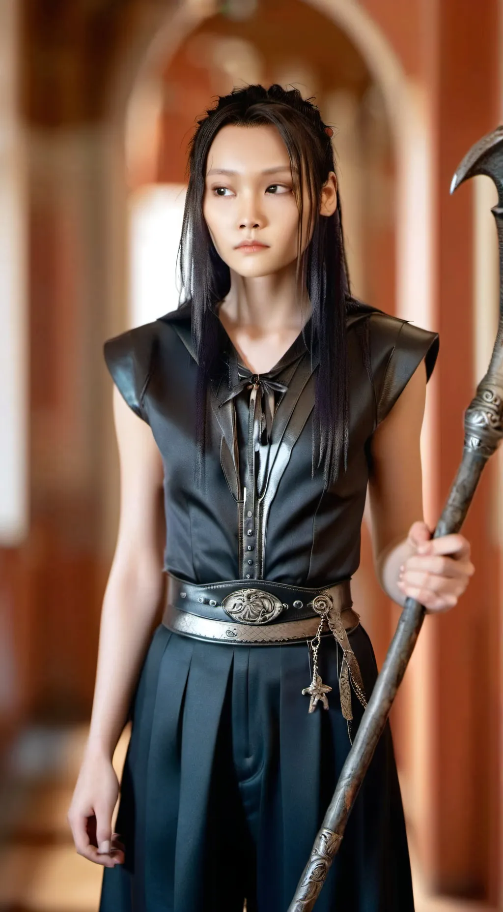 ai character: Xiao background