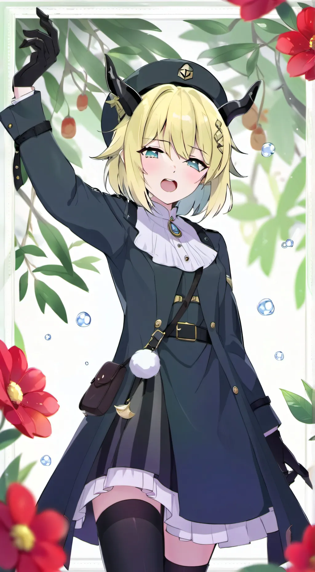 ai character: nezuki background