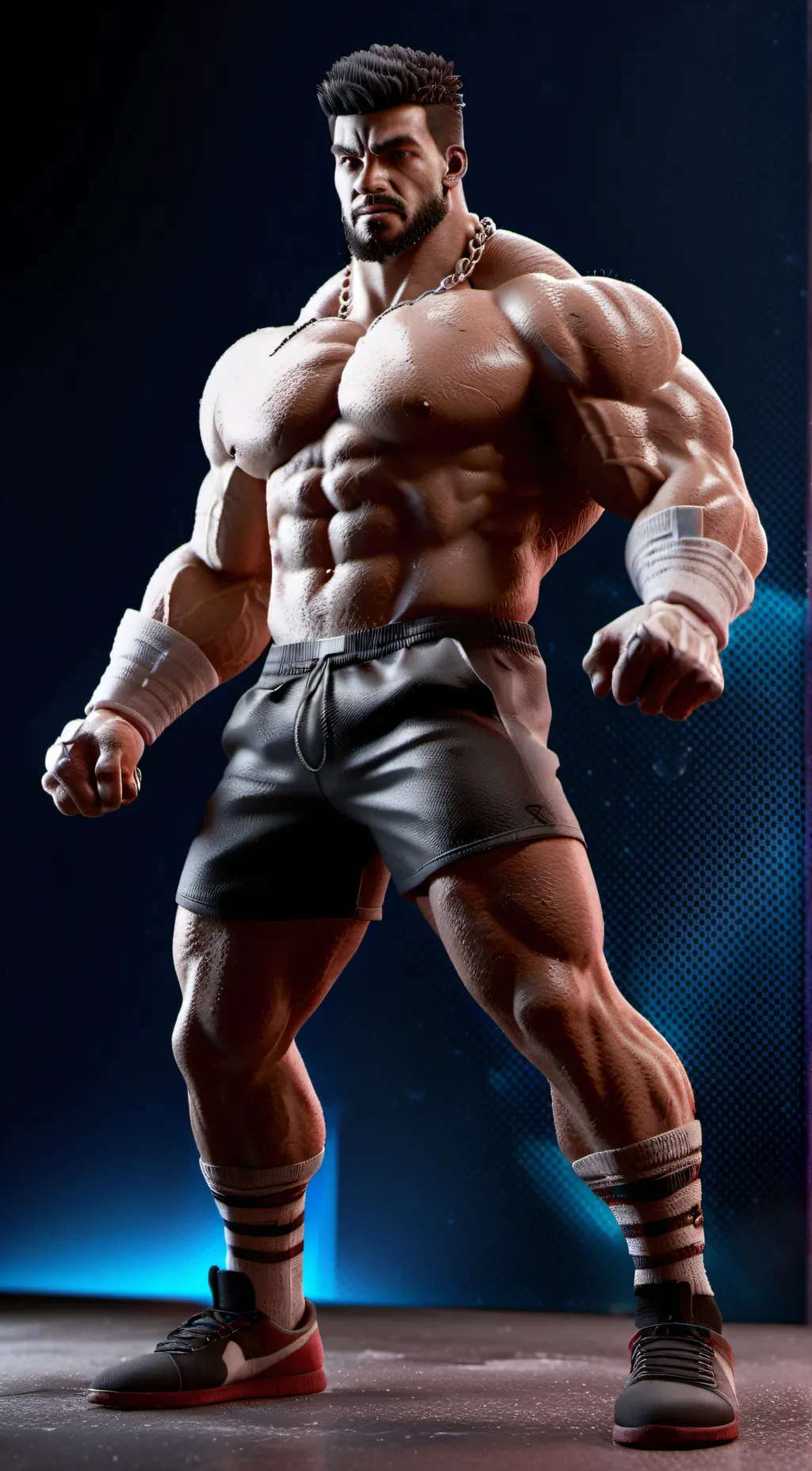 ai character: Strong trainer dev background