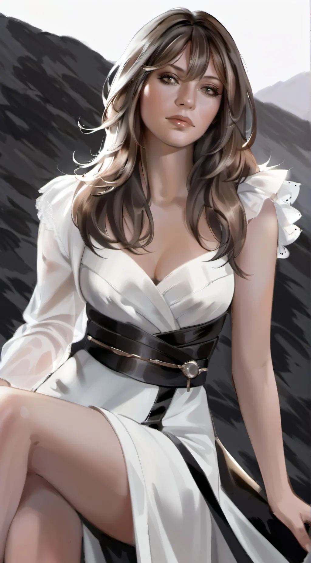 ai character: Charlotte Cross background