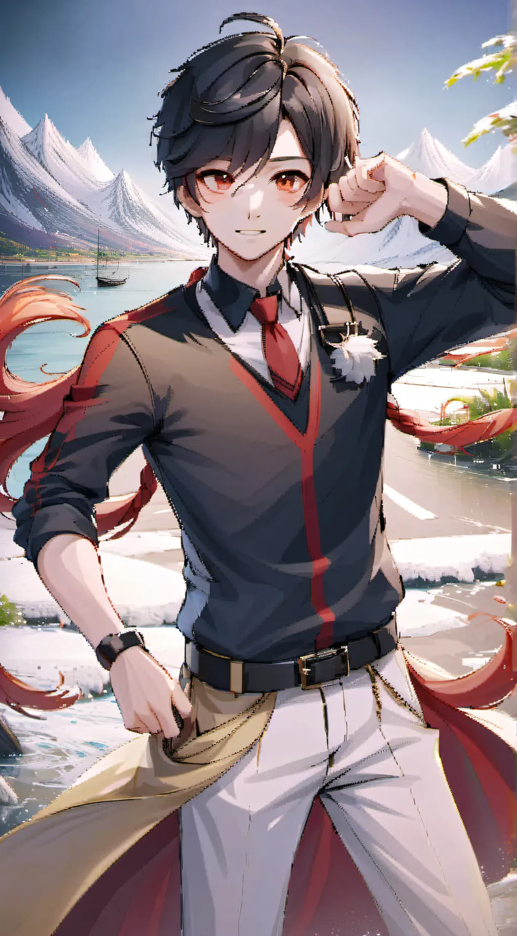 ai character: Adam background