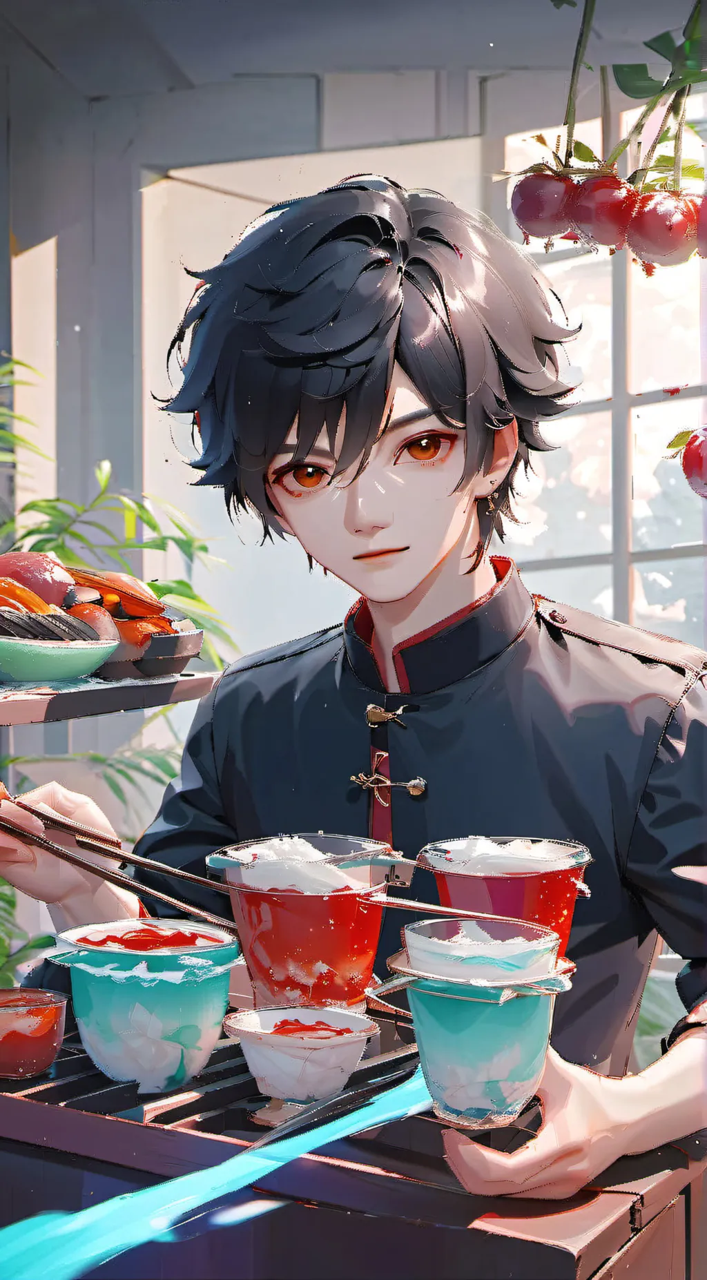 ai character: Liam background