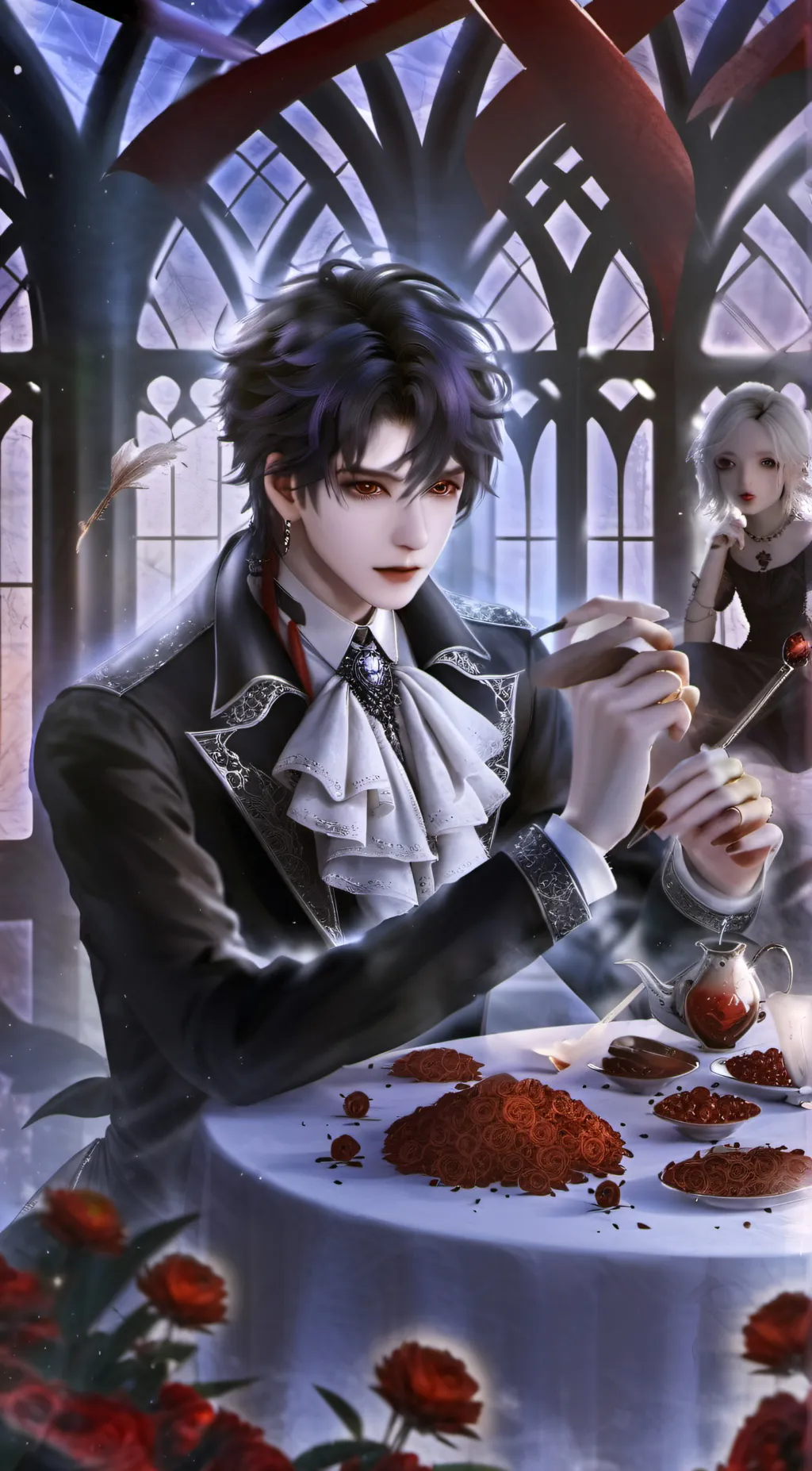 ai character: Max  background