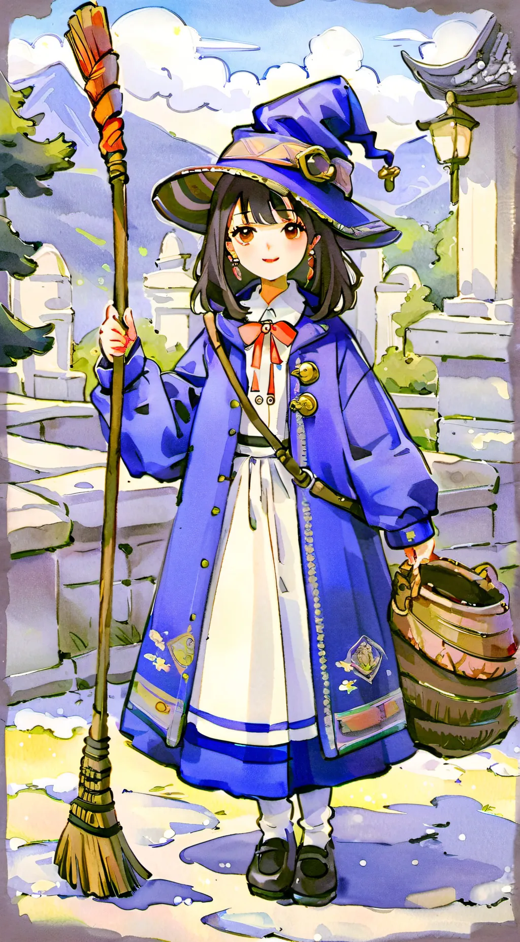 ai character: Hazbin! background