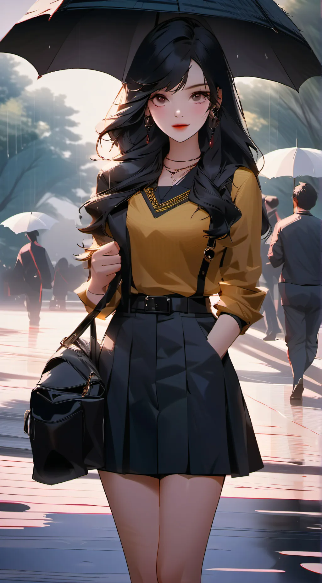 ai character: Abby background