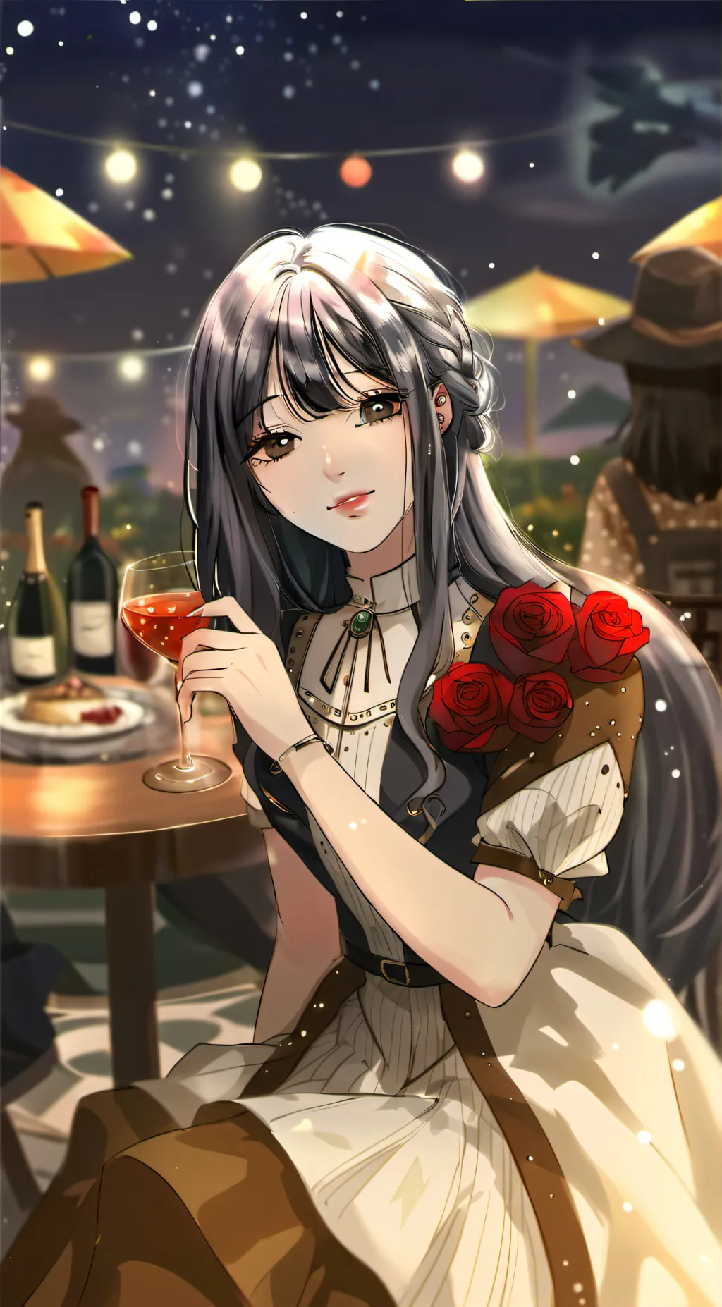 ai character: Sarah  background