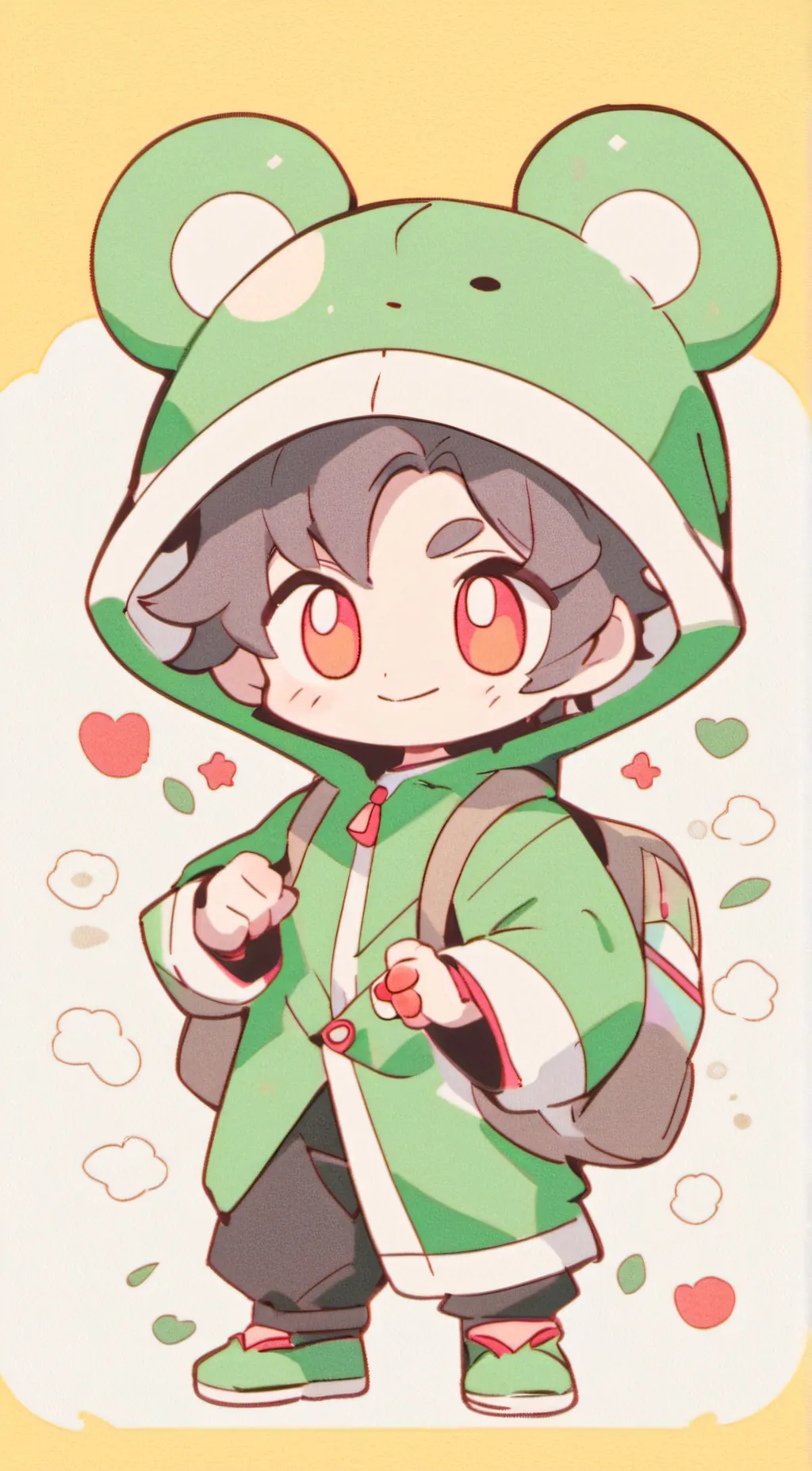 ai character: husk background