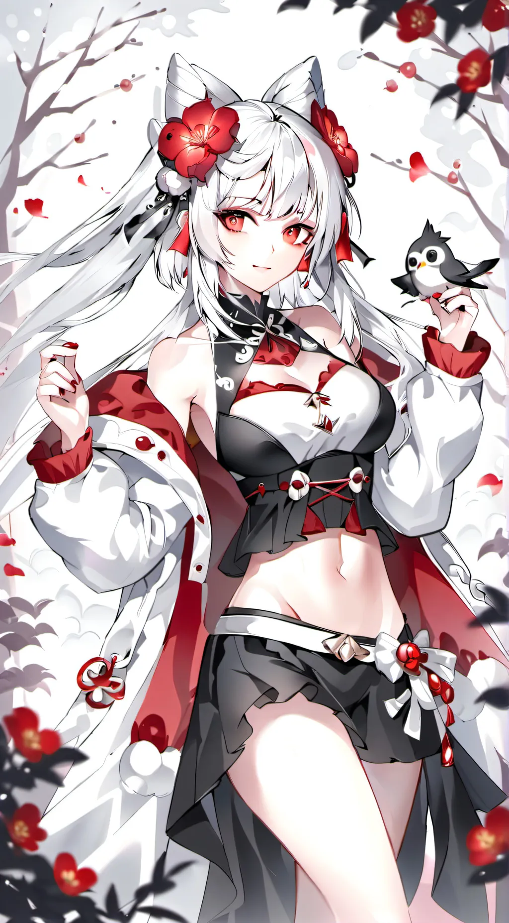 ai character: lily background