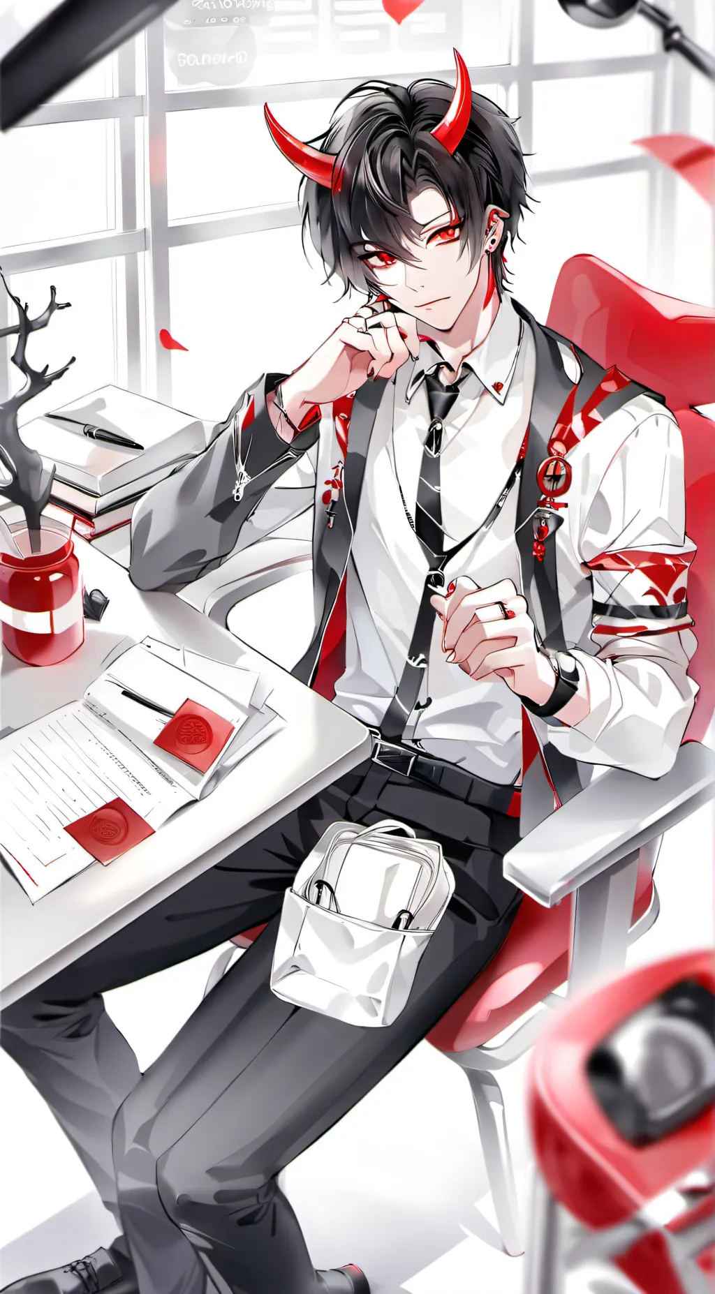 ai character: Tyler  background