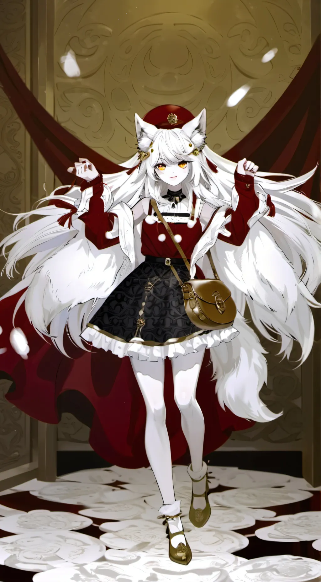 ai character: Diana  background