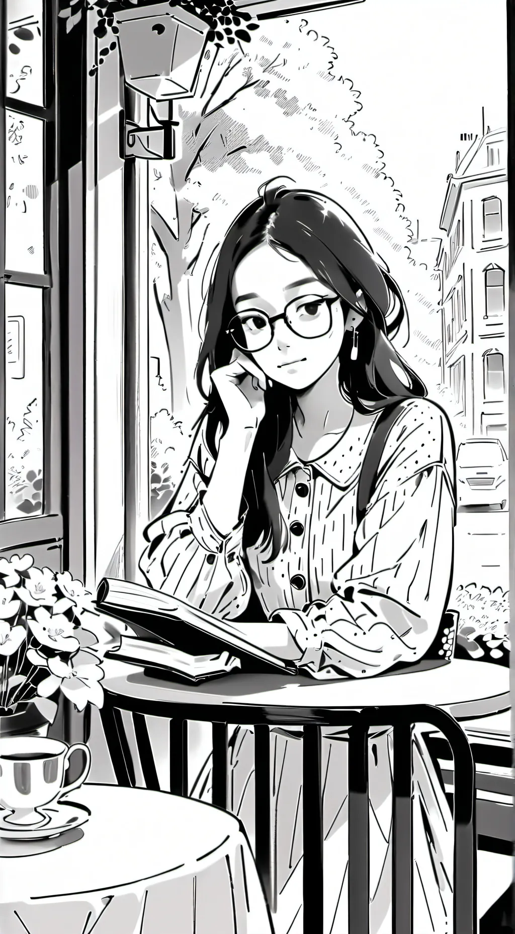 ai character: Eva background