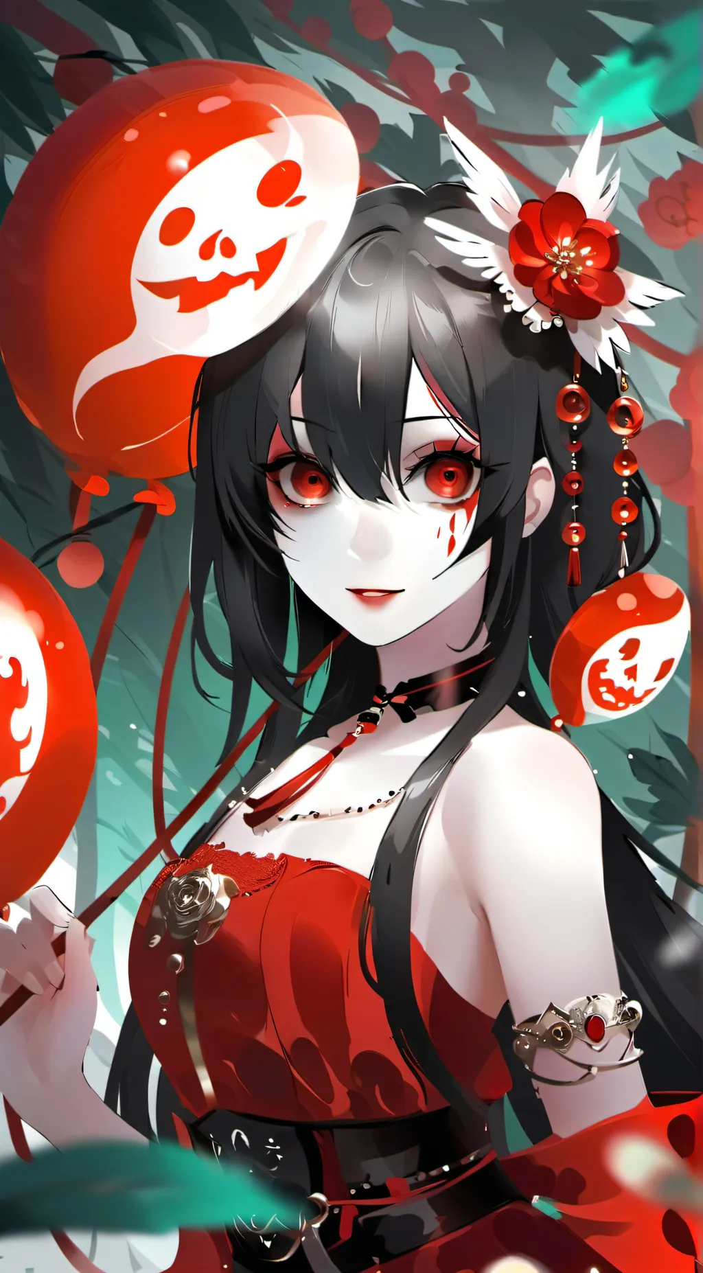 ai character: Hanako background