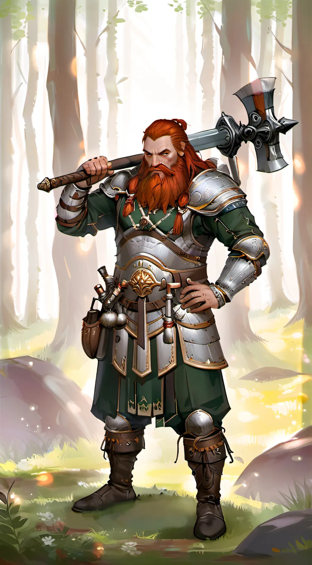 ai character: Unlockable dwarf background