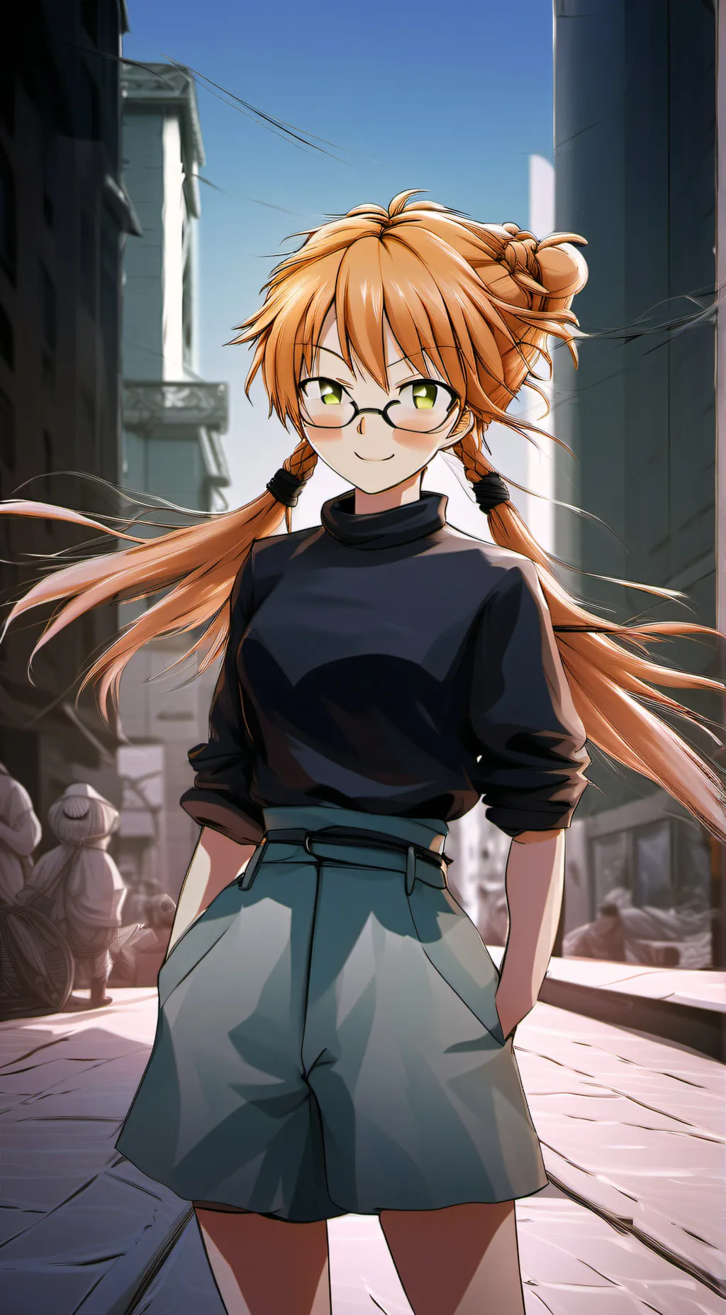 ai character: Jamie  background