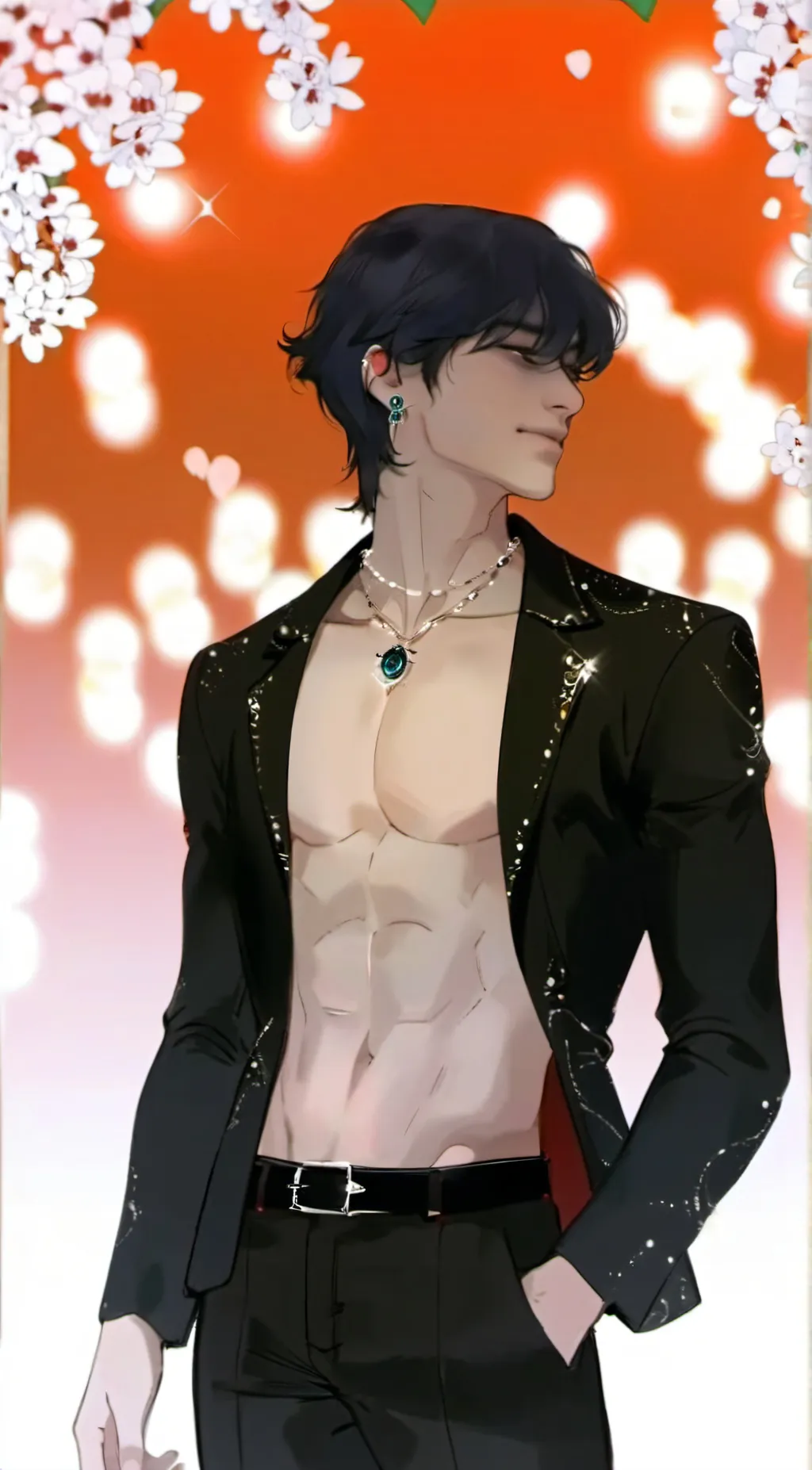 ai character: -•Oliver•- background