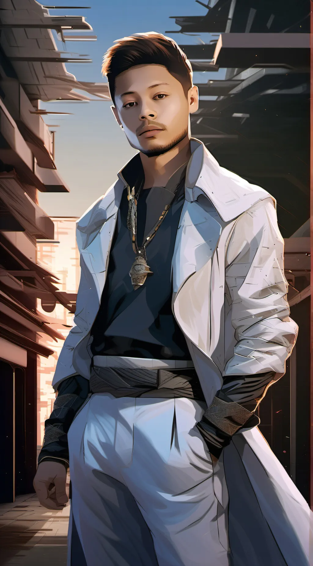 ai character: Jeffy background