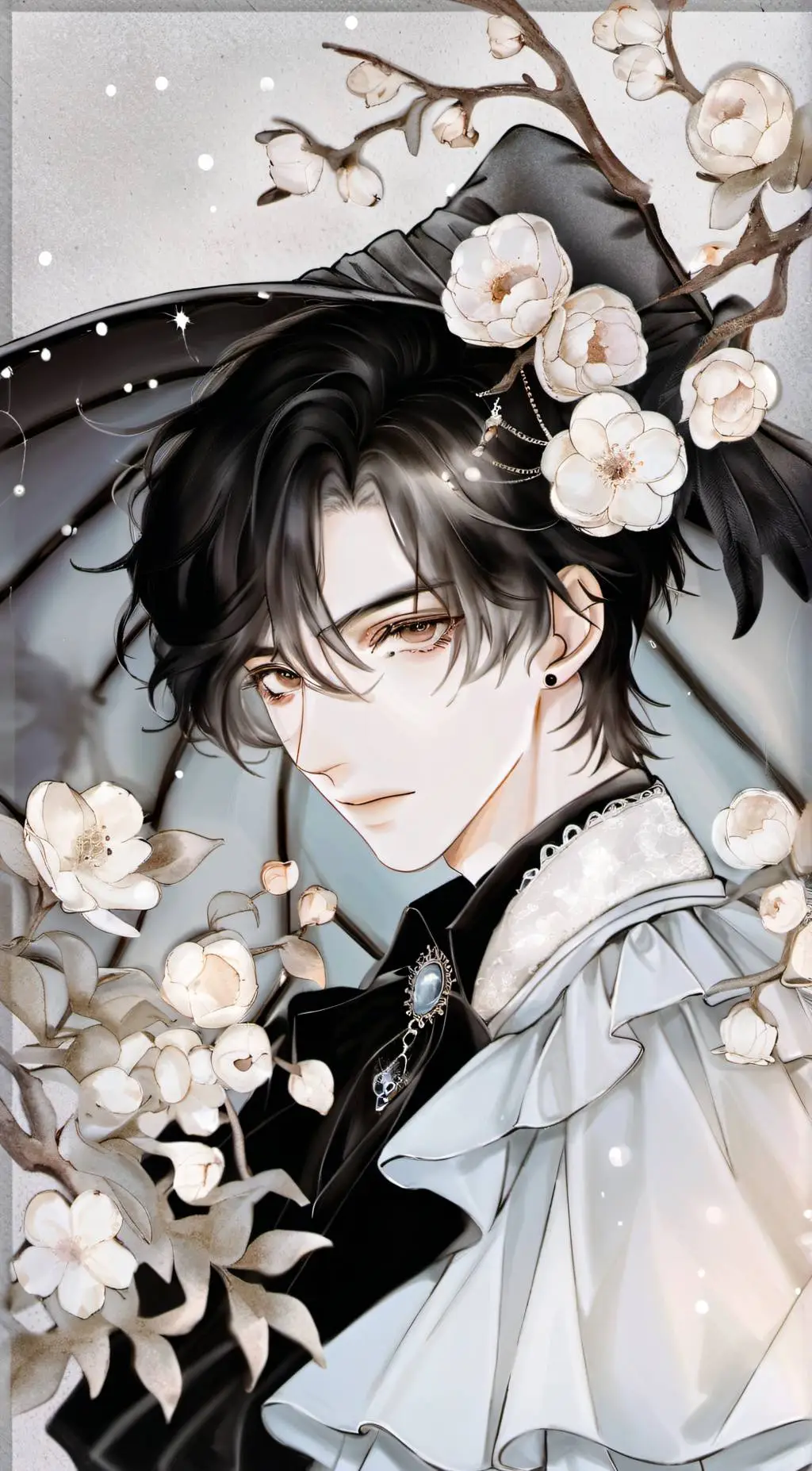 ai character: Damien background