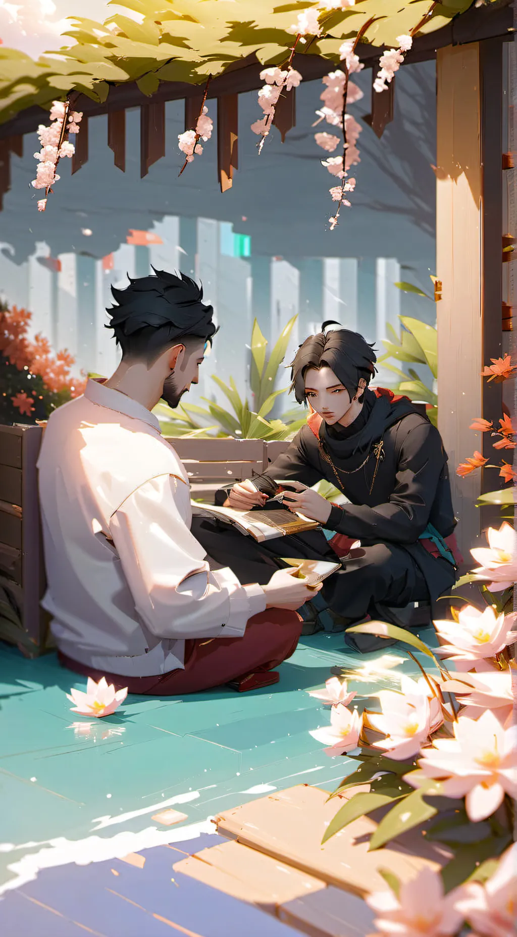 ai character: Bfs friend background