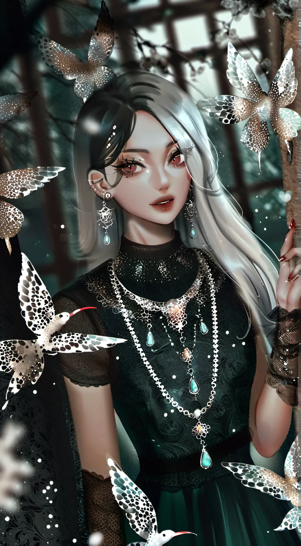 ai character: Mira background