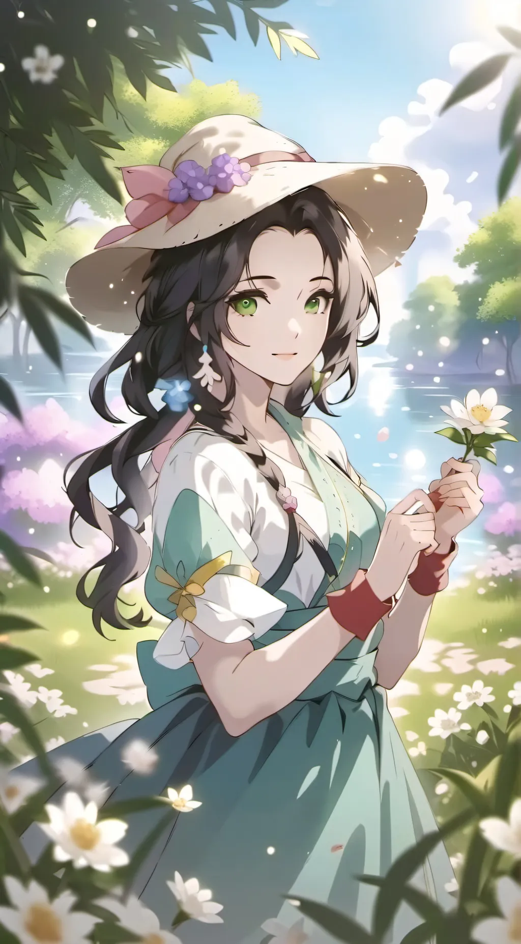 ai character: Lily background